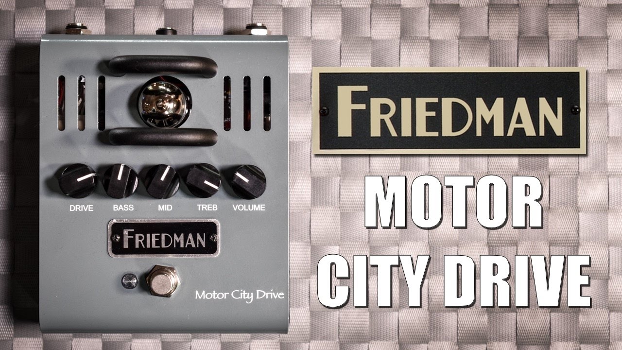 Friedman Motor City Drive - Official Demo
