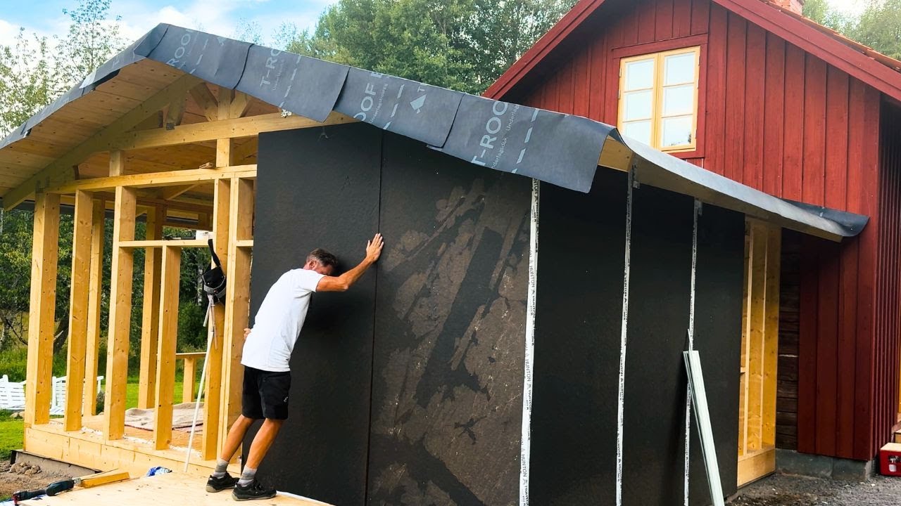 Hausumbau in Schweden I Dachstuhl verstärken & Küchenausbau