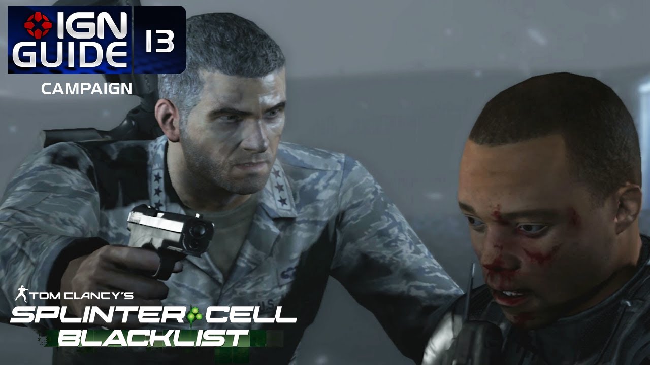 Splinter Cell Blacklist: Perfectionist Walkthrough Part 13 - Site F