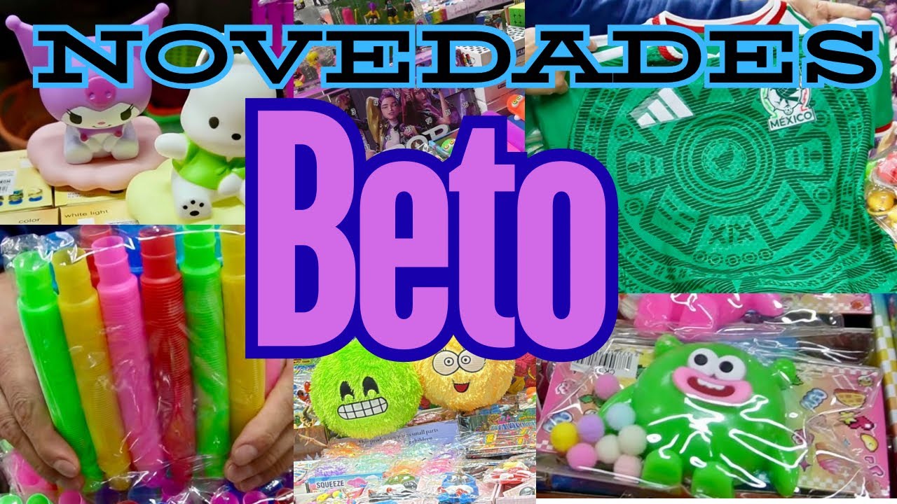 👕Playeras de México, Pelotas de peluche, skuishies, lámparas de Sanrio en Novedades Beto