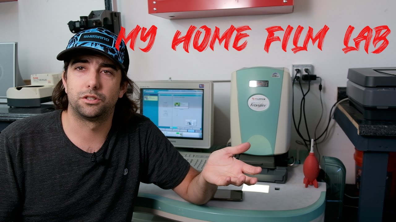 INSIDE MY HOME FILM LAB!