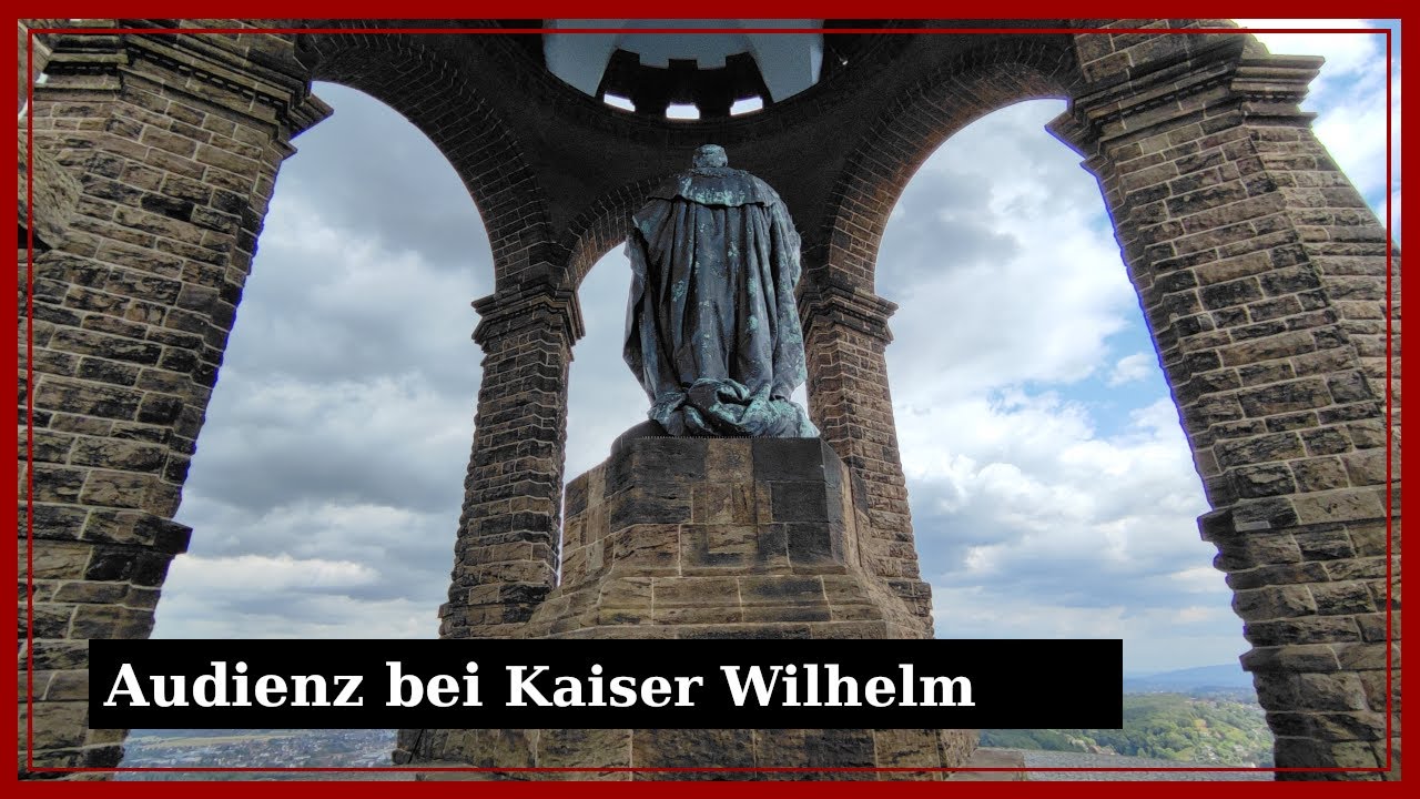 Spaziergang zum Kaiser Wilhelm Denkmal