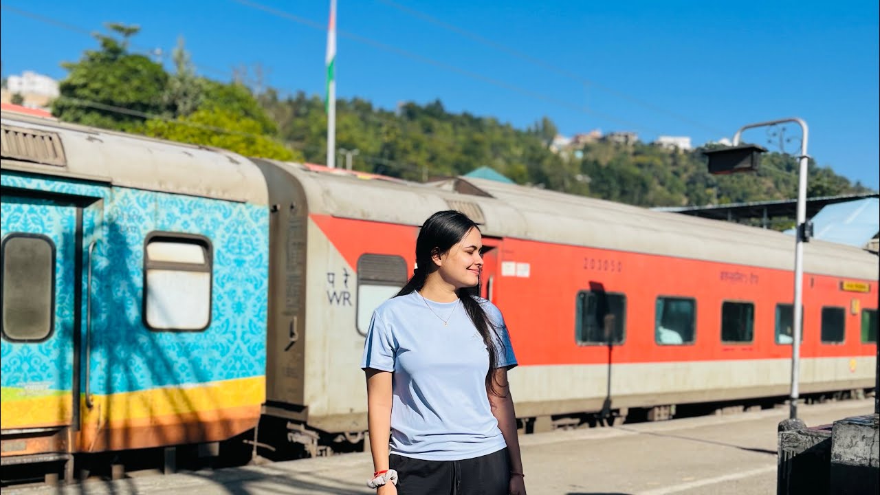 Train Journey 🚝| Lucknow to Mata Vaishno Devi Katra😍❤️ | Katra Jammu Kashmir 2023 | ​⁠Muskan Yadav
