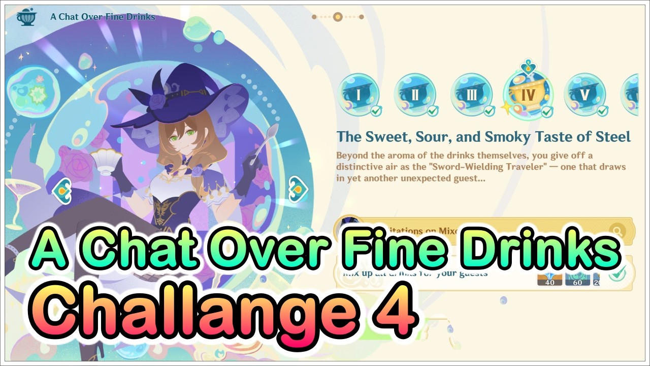 A Chat Over Fine Drinks Challange 4 - Homeward, He Who Caught the Wind Event