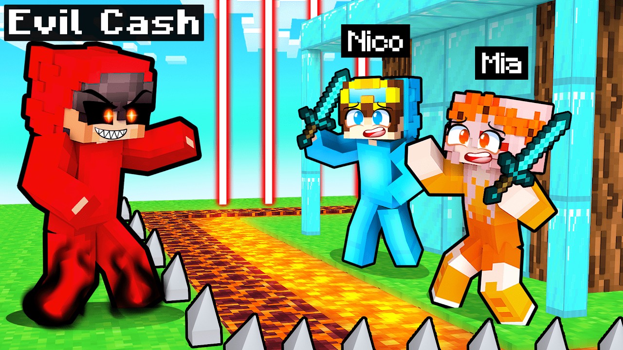 EVIL CASH против самого безопасного дома (Minecraft)