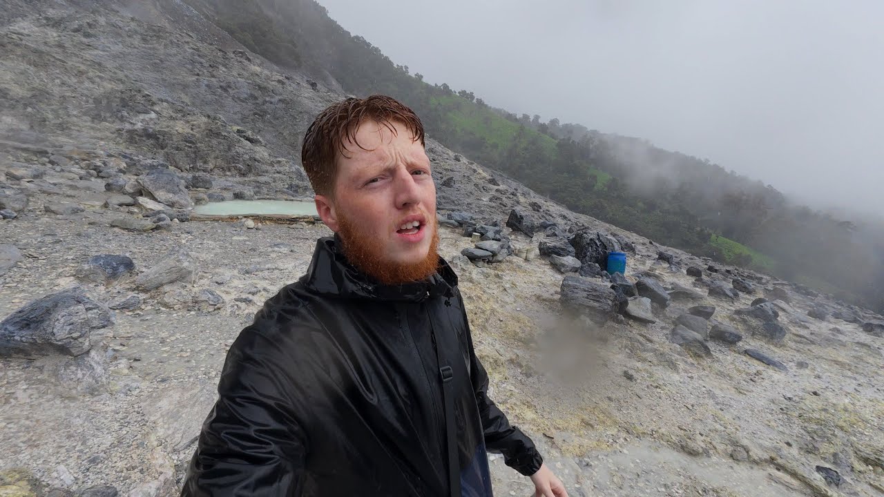 I Tried Visiting an Active Volcano… 🌋(Big Mistake)