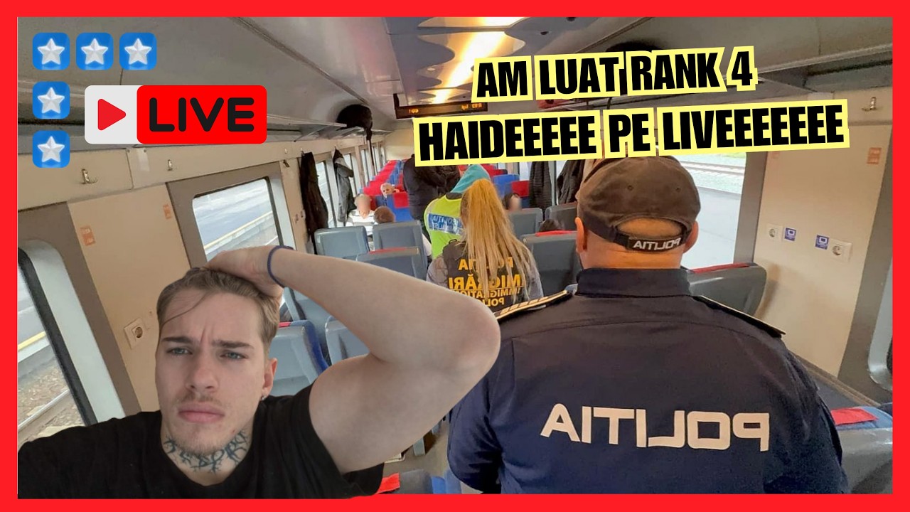 🔴[LIVE] #119🔥AM LUAT RANK 4 IN POLITIE, HAIDE SI TU PE LIVEEEEEEE!