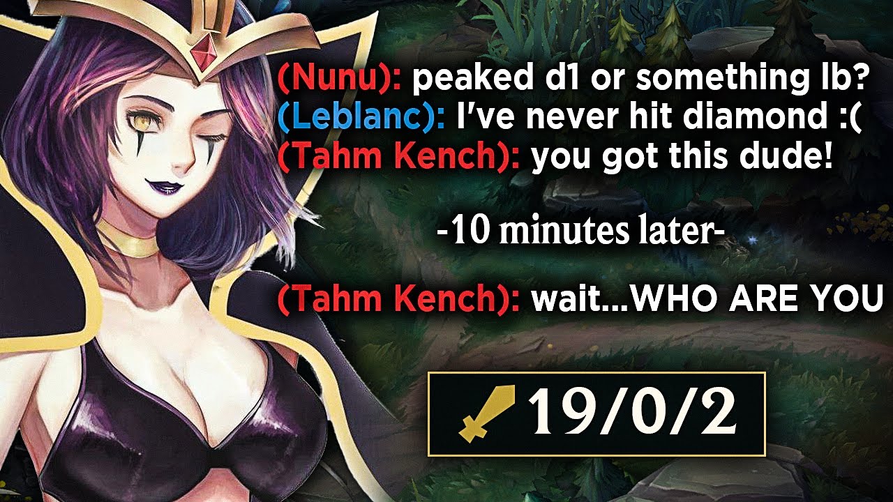Pretending to be a noob, then surprising everyone with a perfect performance!
