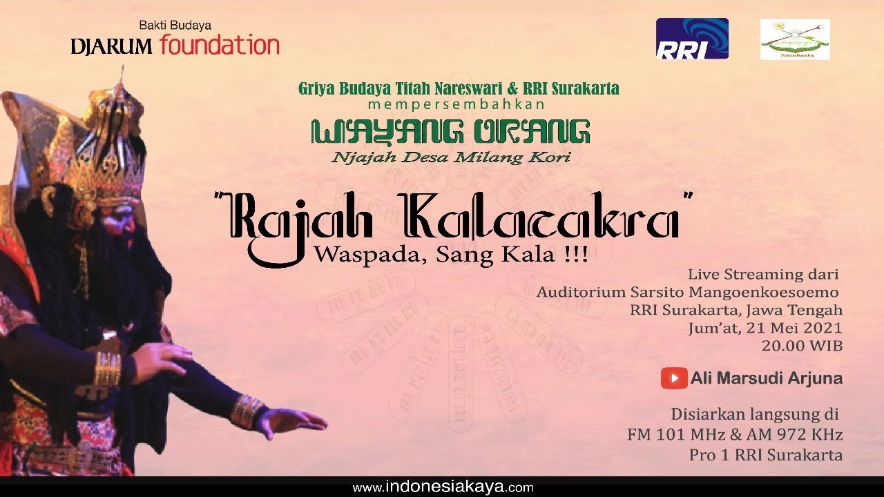 Wayang Orang Njajah Desa Milang Kori - Lakon : 