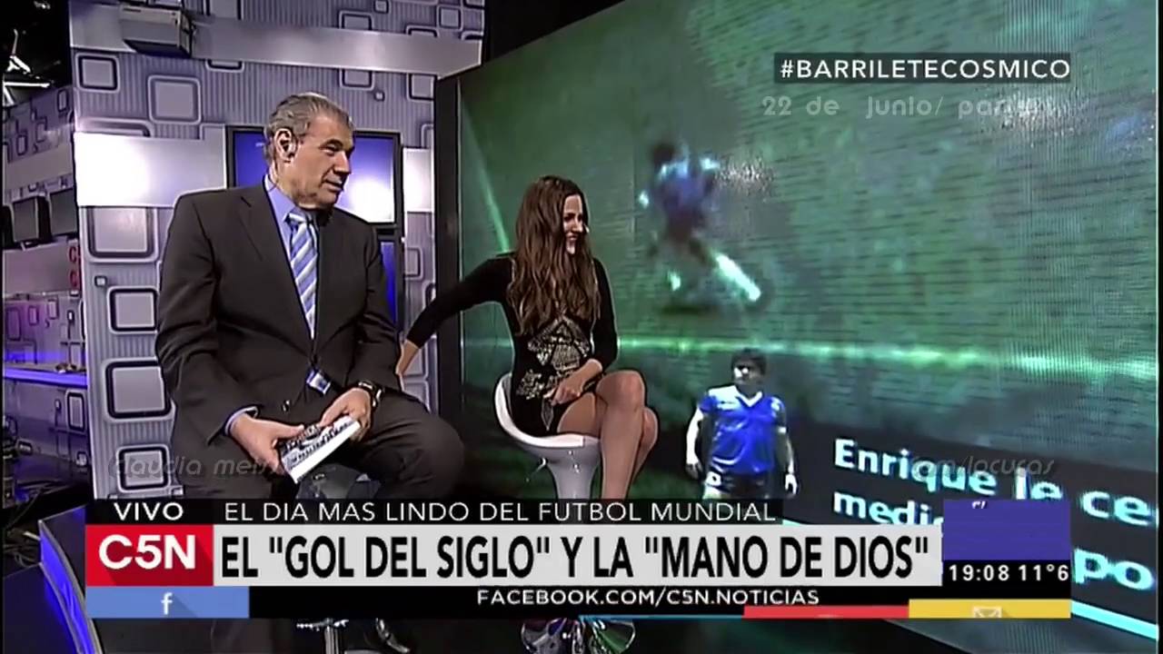 Víctor Hugo nos  cuenta como nació  su relato del gol de Diego a Inglaterra - 22 /06/ 2016 -C5N