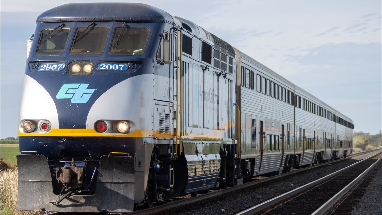 Amtrak Capitol Corridor & San Joaquins Trains
