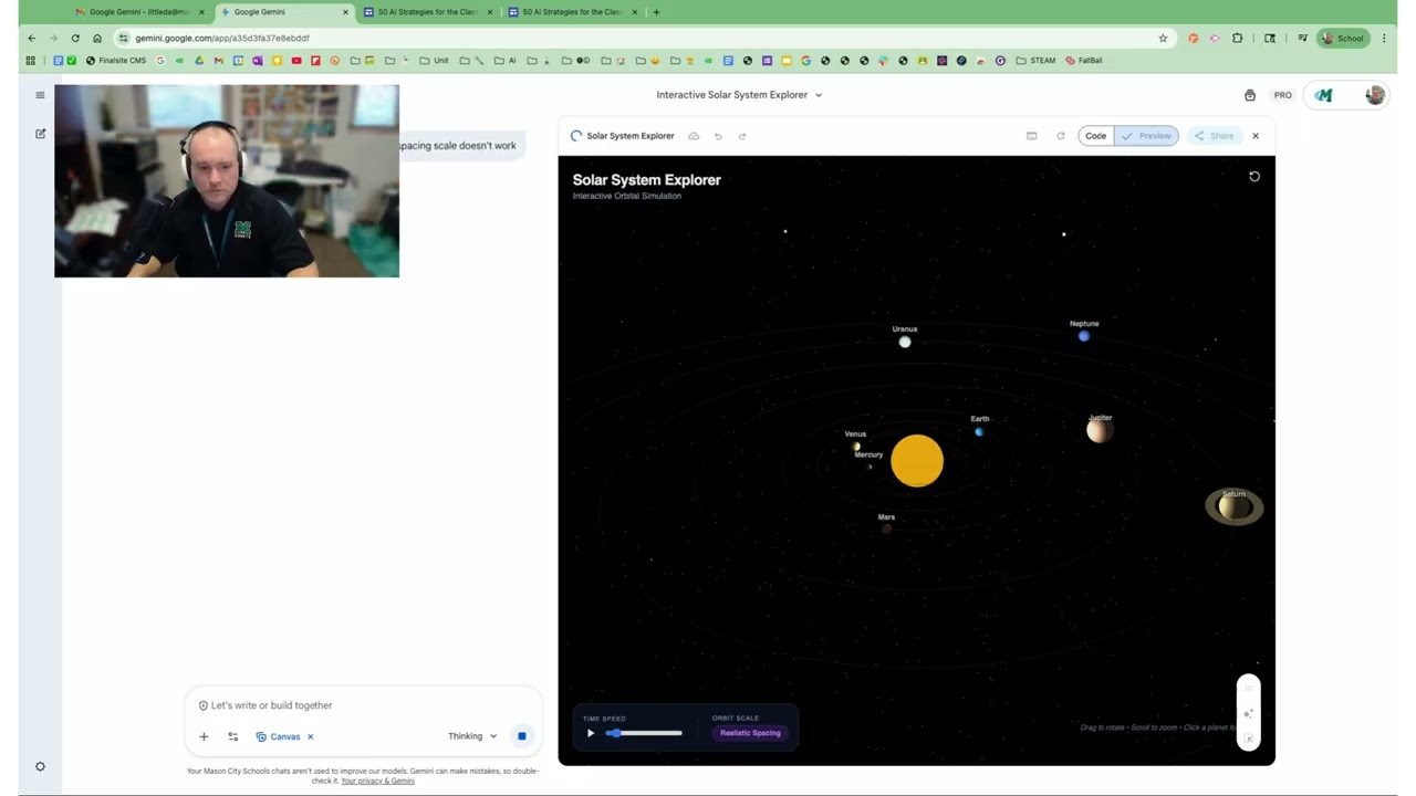 From Idea to Interactive Site using Gemini and Sites