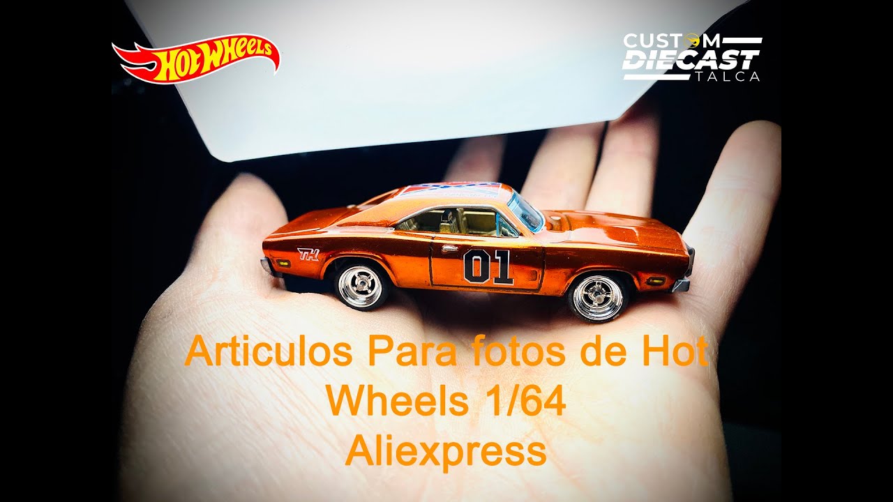 🔥Unboxing artículos para fotografiar o Grabar tus Hot Wheels 1/64 diecast Aliexpress🔥