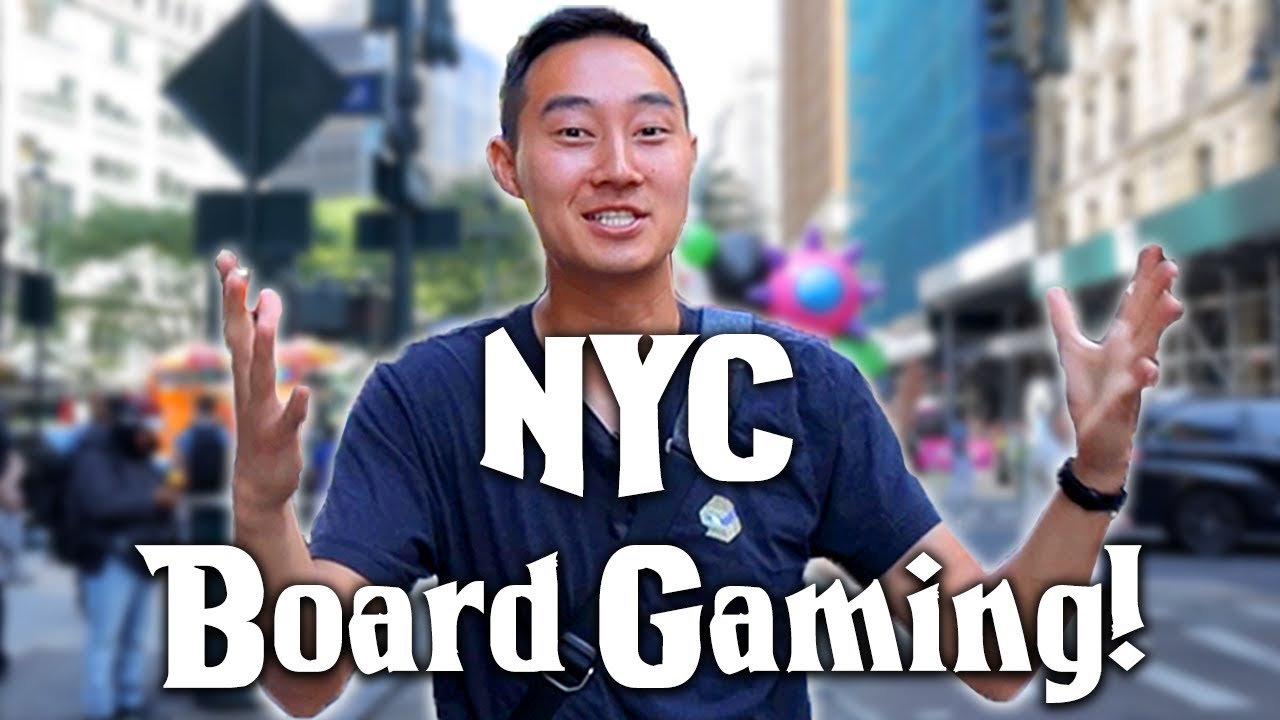 I try 10 NYC Board Game Stores
