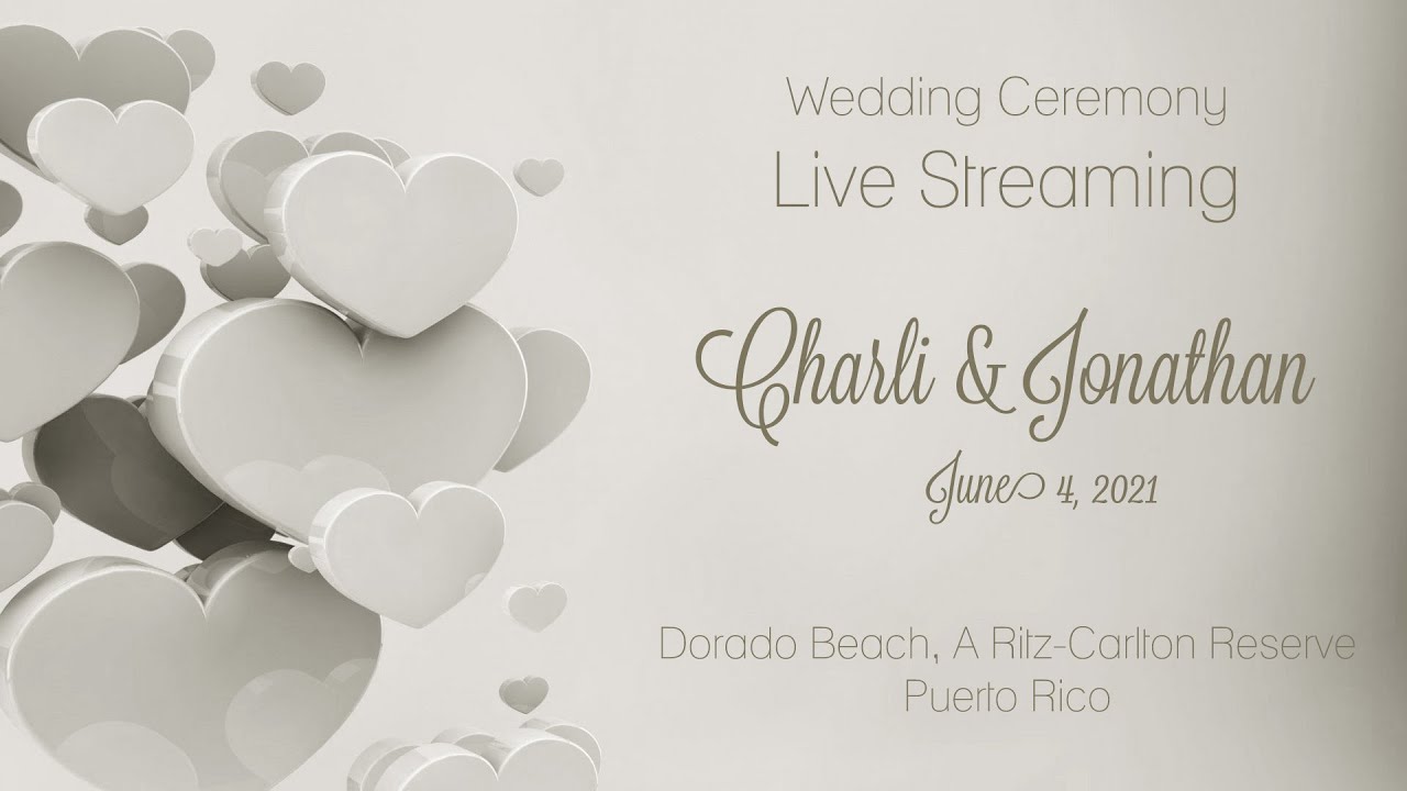 Promo: Wedding Ceremony Live Stream Services