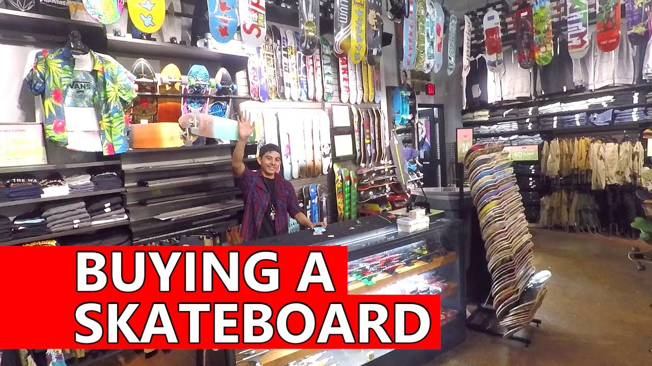 Buying a Skateboard at Zumiez / Roadtrip to Canada Vlog