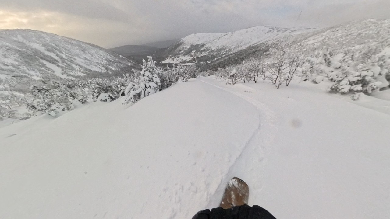 7 powder runs in the Chic-Chocs