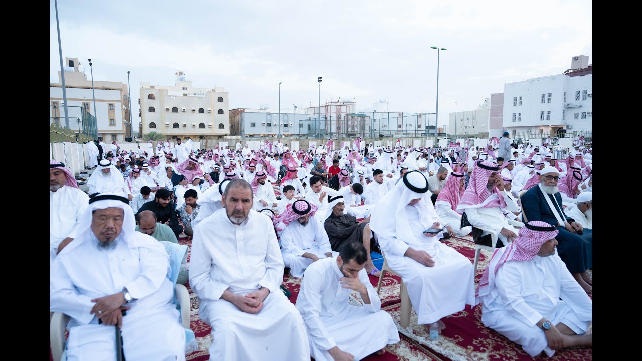 صلاة العيد لأهالي حي النواريه عام 1446ه