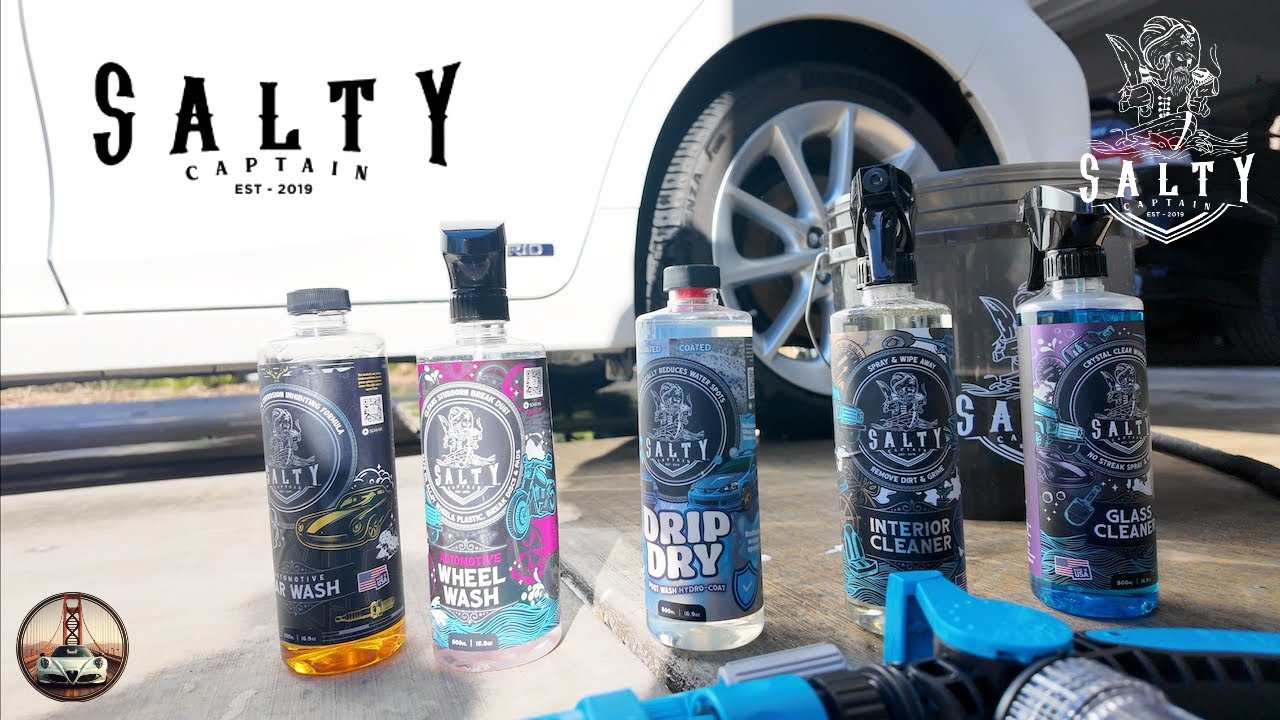 Salty Captain Car Wash Kit