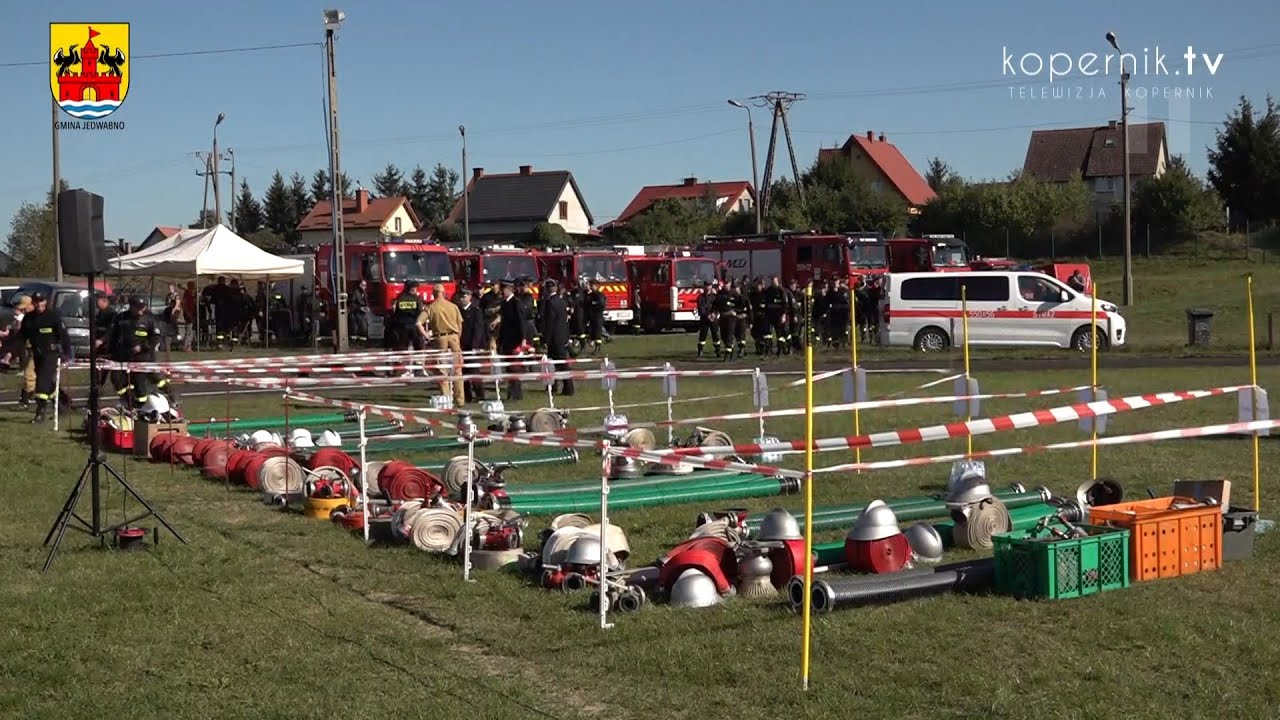ZAWODY STRAŻACKIE W JEDWABNIE