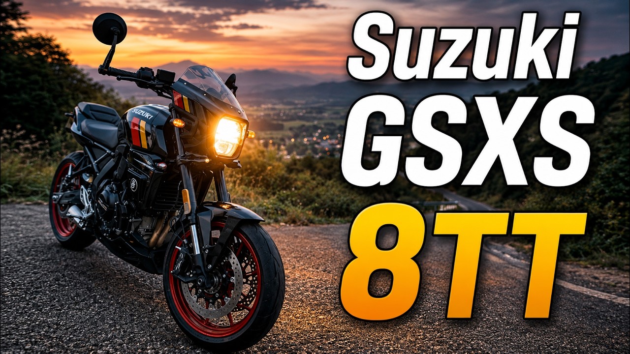 Essai Suzuki GSXS 8TT. Un roadster n&eacute;or&eacute;tro bien fun !