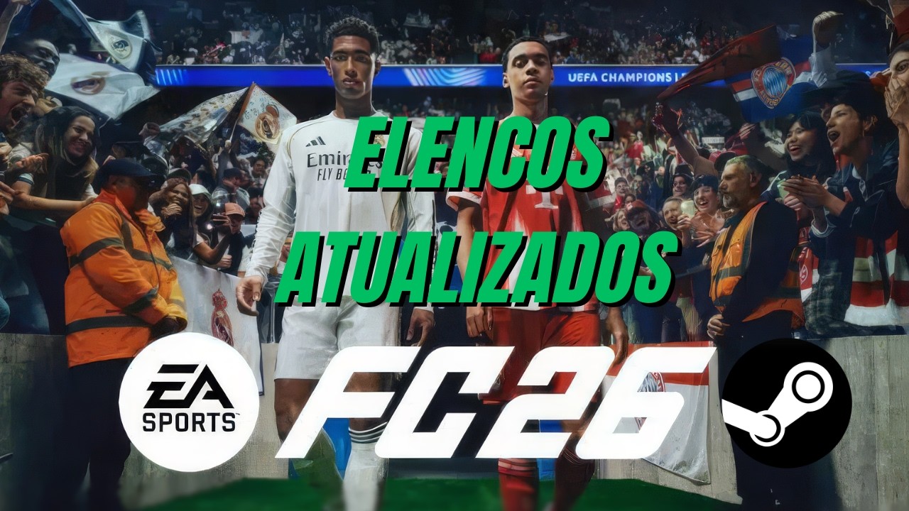 COMO ATUALIZAR OS ELENCOS DO FC 26! SQUADS ATUALIZADOS!