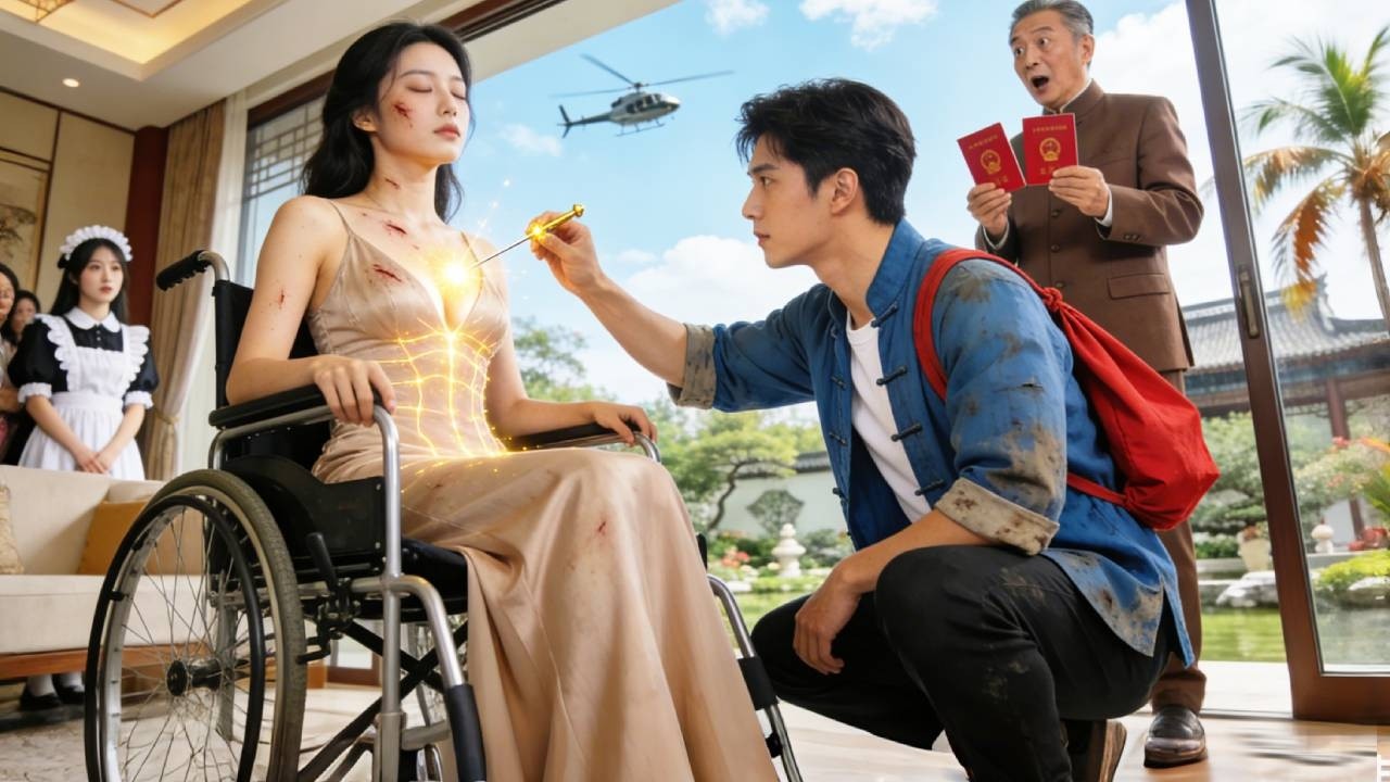 A poor man is forced to marry a comatose beauty CEO&mdash;but one needle wakes her&wins her heart!