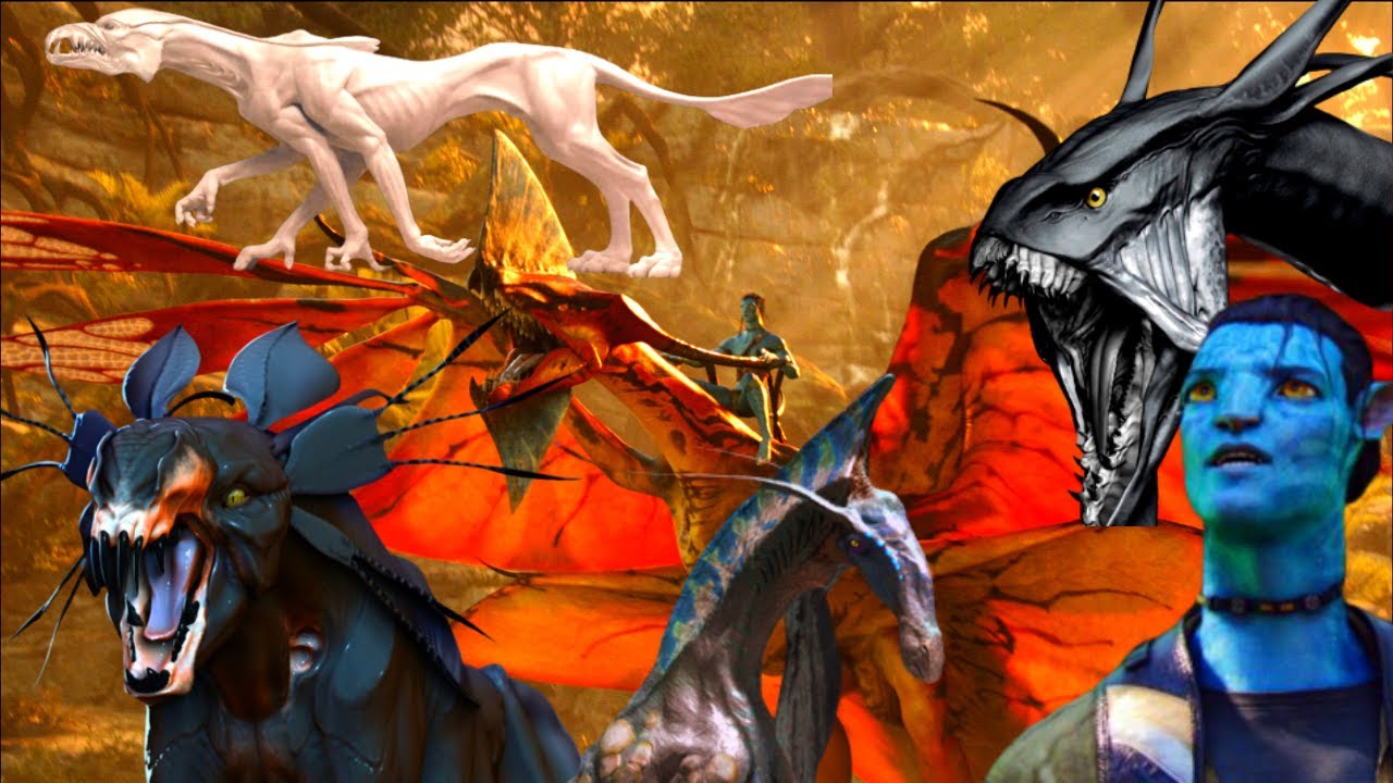 6 Ferocious, Yet Elegant Beasts From Pandora Explored In Detail-- From Inception to Creation