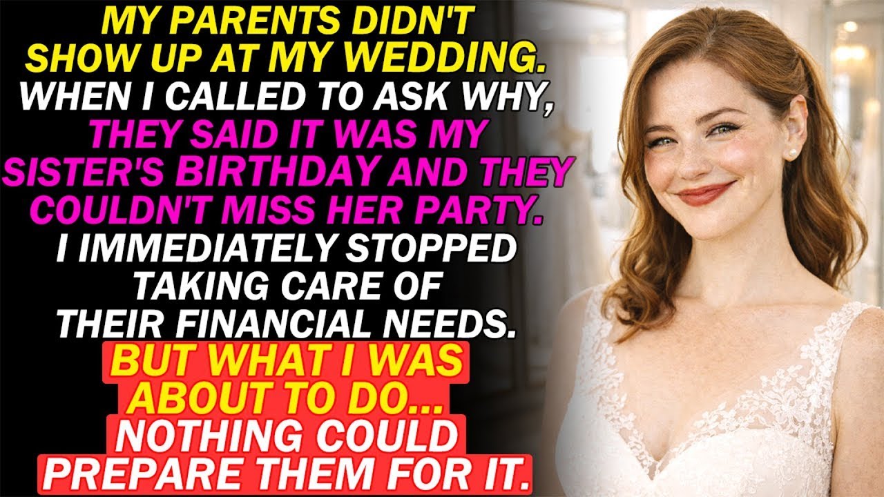 My Parents Chose To Attend My Sister's Birthday Party Over My Wedding—Until They Needed $50,000