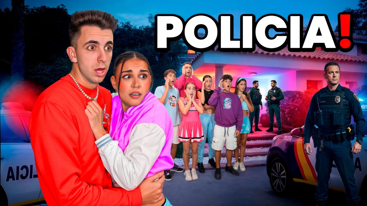LA POLICÍA VIENE A POR NOSOTROS…*entra en casa!*