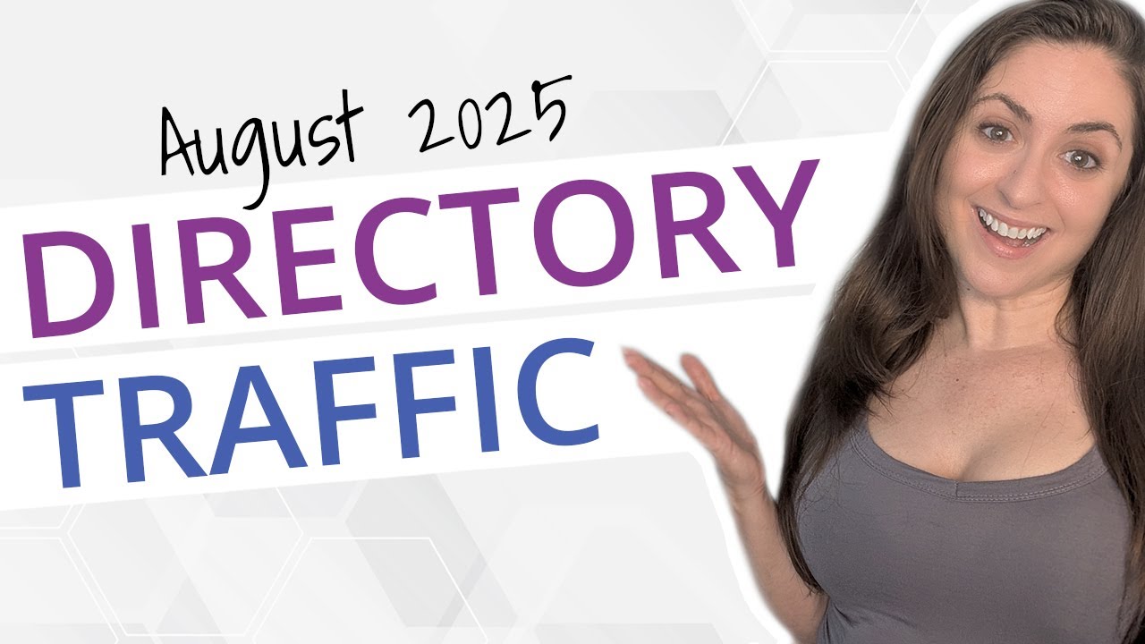 My First Drop In Directory Website Traffic (August 2025 Traffic Report)
