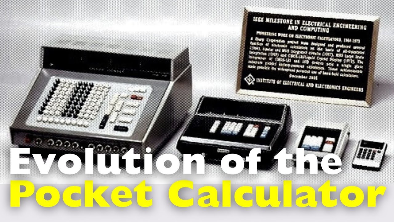 Evolution of the Pocket Calculator