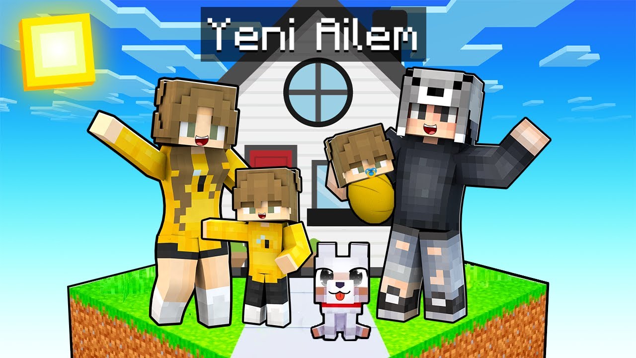 YENİ AİLEM 🏠❤️ - Minecraft
