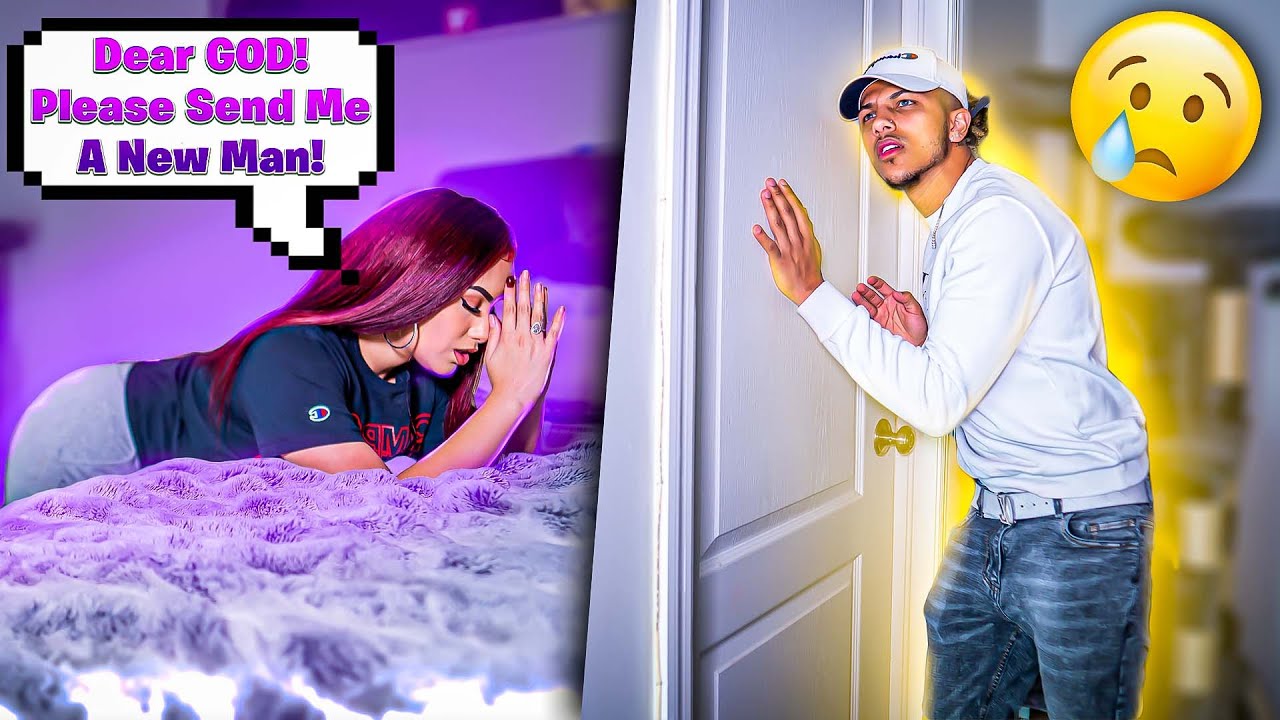 PRAYING FOR ANOTHER MAN *PRANK ON MY FIANCE*