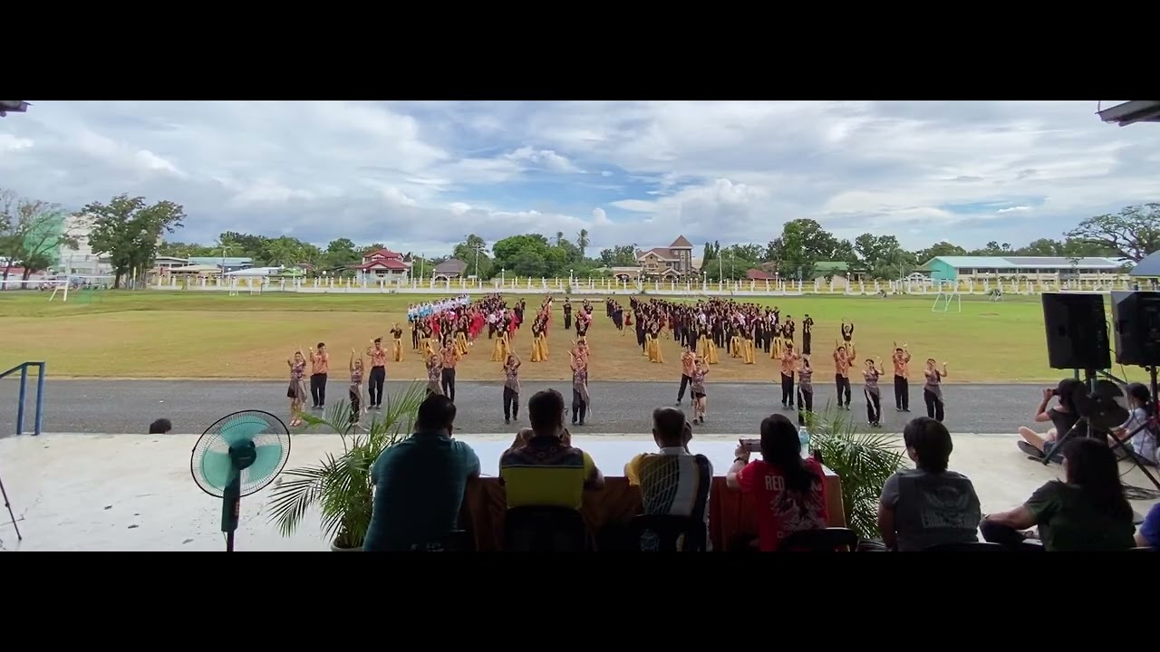 Grade 9 Mass Dance in their Social Dance Performance