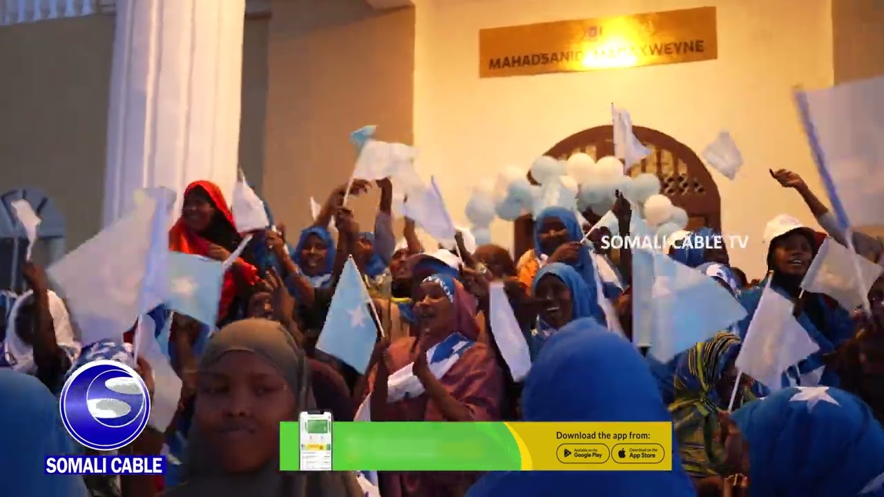 DAAWO:-Muuqaal soo koobaya Xaflada lagu xarig jaray Guriga Madaxweyne Farmaajo.