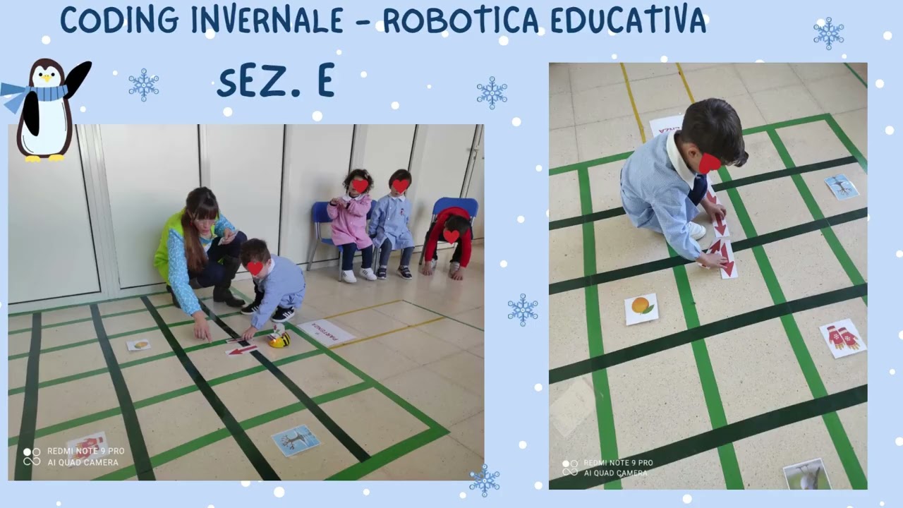 Laboratorio stem - coding e robotica educativa invernale - scuola dell'Infanzia