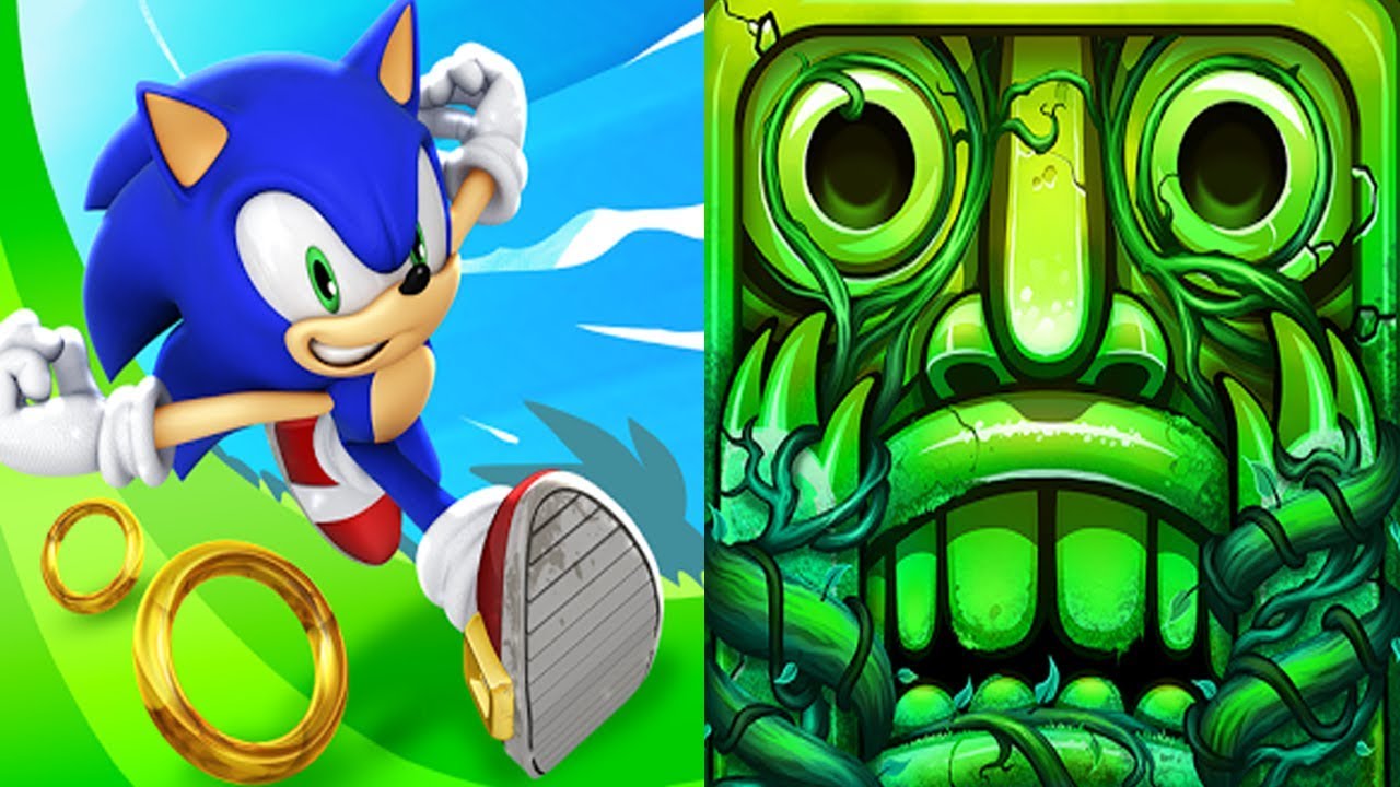 Sonic Dash VS Temple Run 2