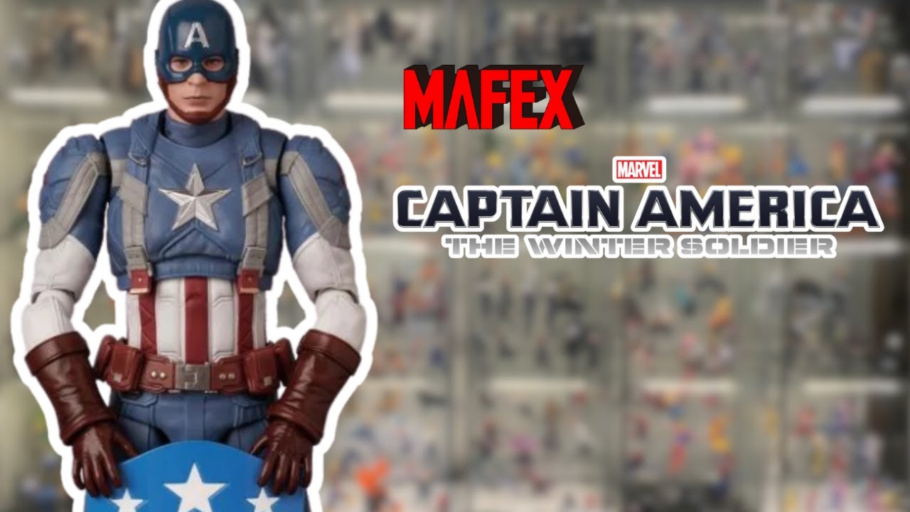 MAFEX 220 | Captain America (Classic Suit) Capitán América y El Soldado de Invierno Figure Review