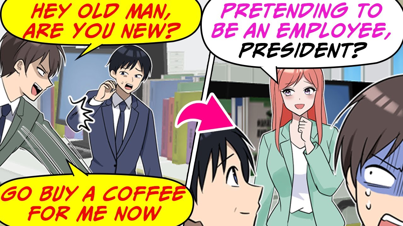[Manga Dub] VP's son threw coins at Me for coffee, but I'm actually the CEO...!? [RomCom]