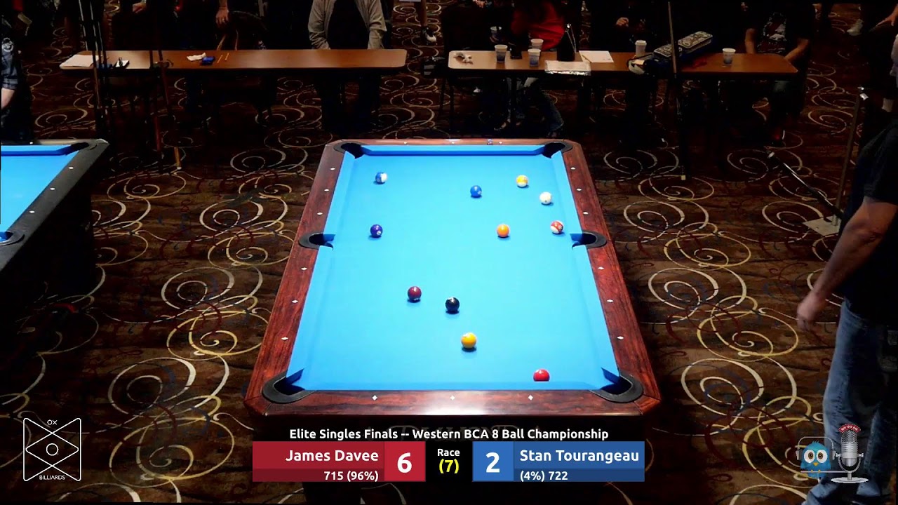 James Davee vs Stan Tourangeau - Elite Singles Finals - 2023 Western BCA 8 Ball Championship