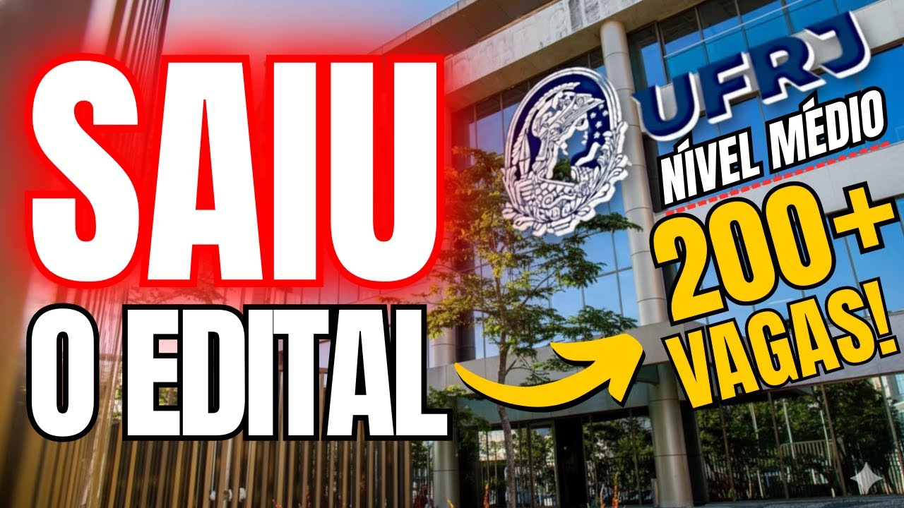 🔥 Concurso UFRJ 2026 | Assistente em Administração | Dicas e informações QUENTES sobre o Edital!