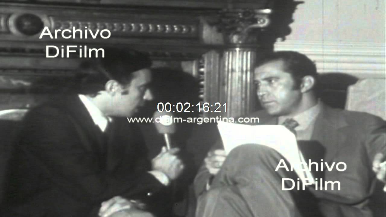 Edgardo Sajon conversaciones entre Lanusse y Nixon 1972