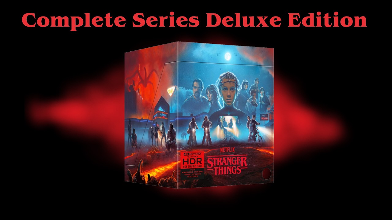 Stranger Things Arrow Video Blu Ray Deluxe Edition Unboxing