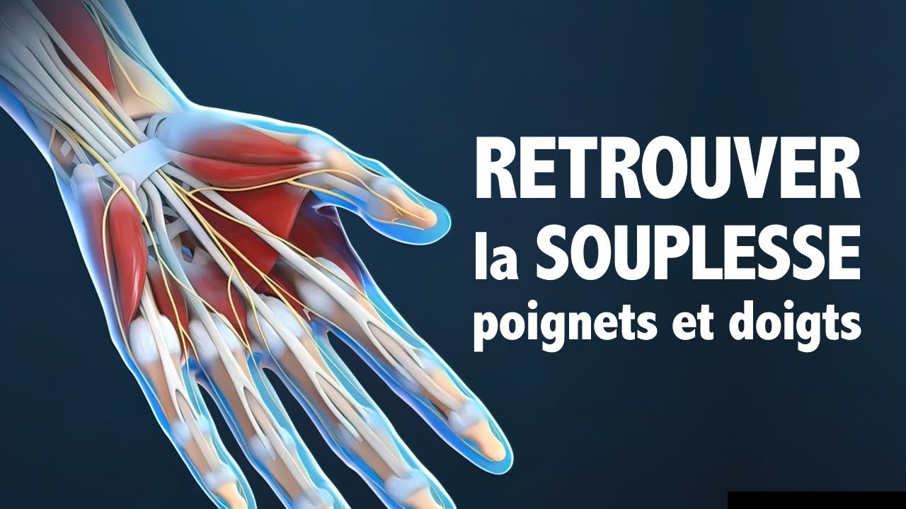 Retrouver la SOUPLESSE des poignets et des doigts | exercices pour non-athlètes