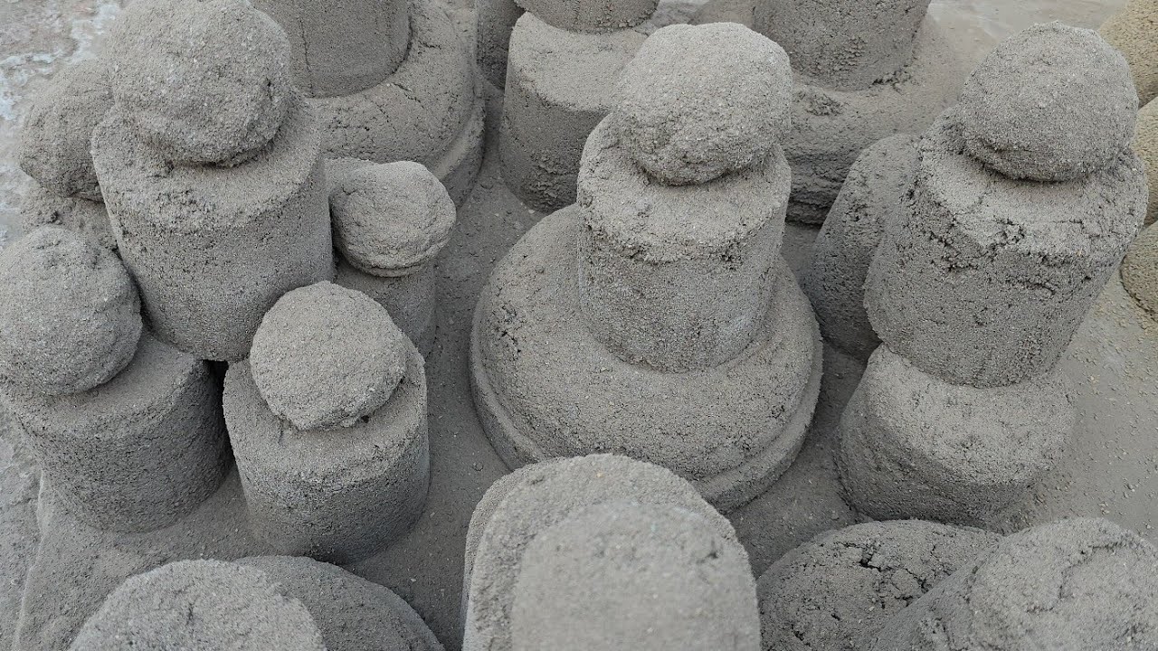 ASMR: Special Video for @RabiaFarhan-n8d ❤️ Pure Sand + Ashes Dry Floor Clay Pot Water Crumbling