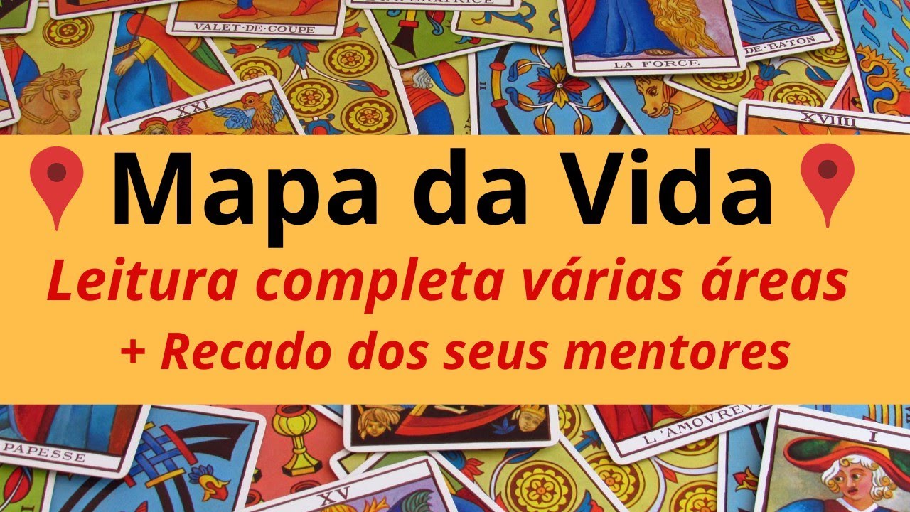MAPA DA VIDA ☆ Leitura Completa