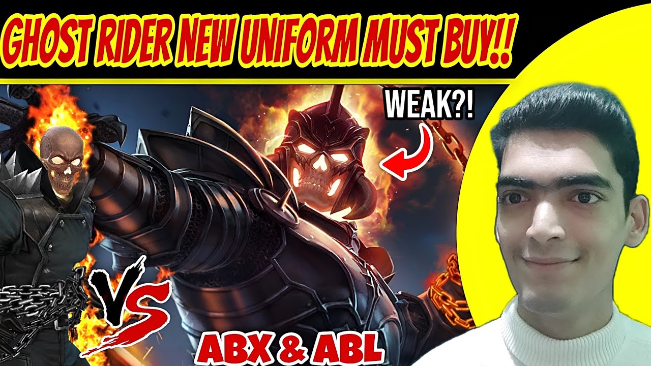 (Review) Ghost Rider Old Vs New Uniform 🔥 Who is the Choose One? & Best CTP for Ghost Rider | MFF 