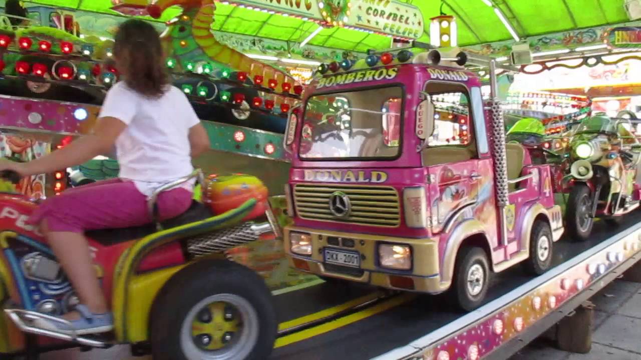 Scalextric Hermanos Perez en la Feria de San Bartolomé de Valencia de Alcántara. 26/08/2016.