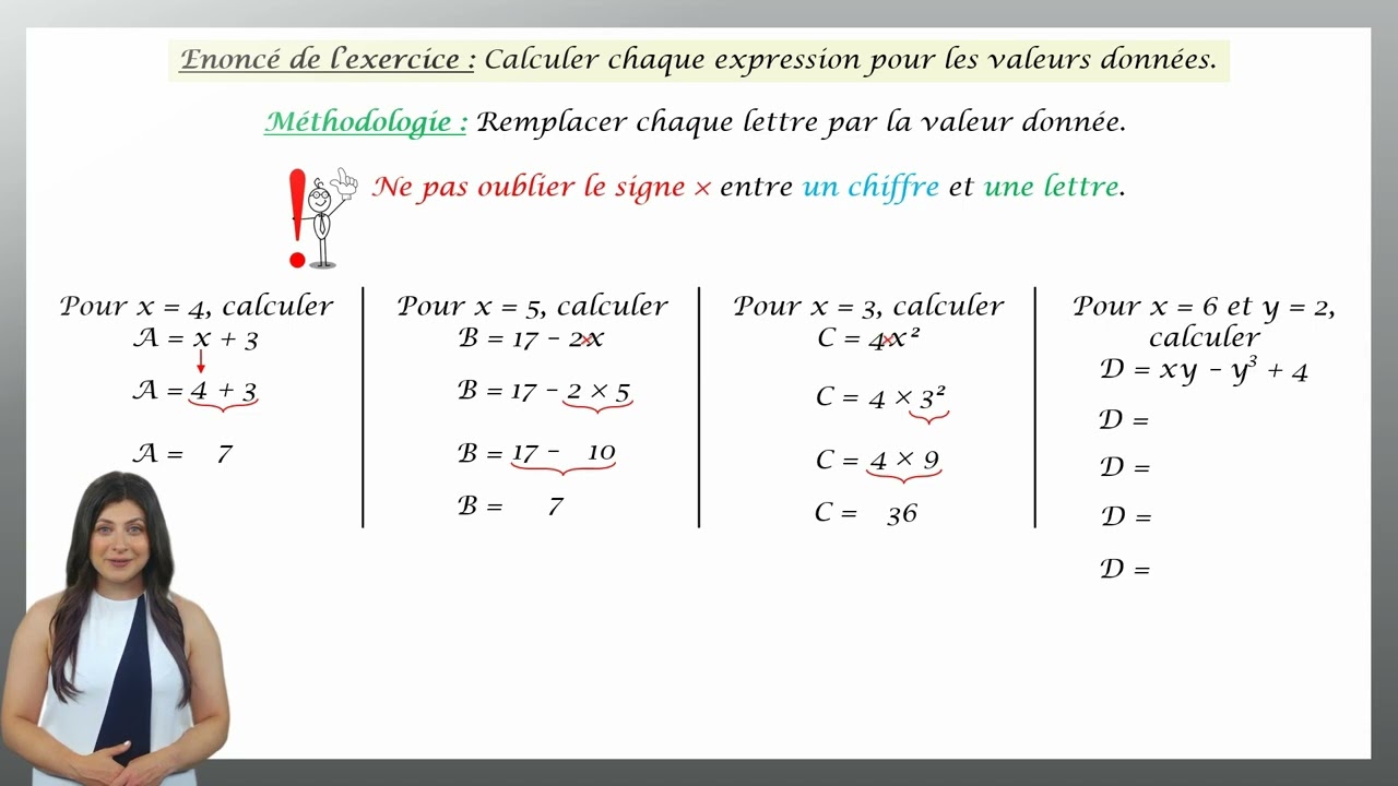 Substituer une valeur